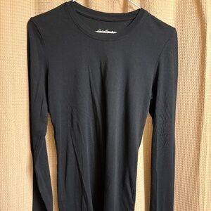 Eddie Bauer Black T-Shirt Women's S